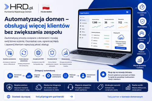 Automatyzacja domen dla resellerów