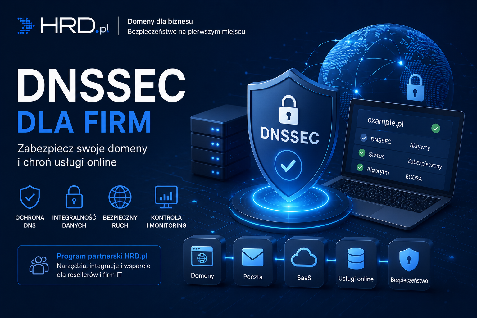 DNSSEC dla firm i bezpieczeństwo domen