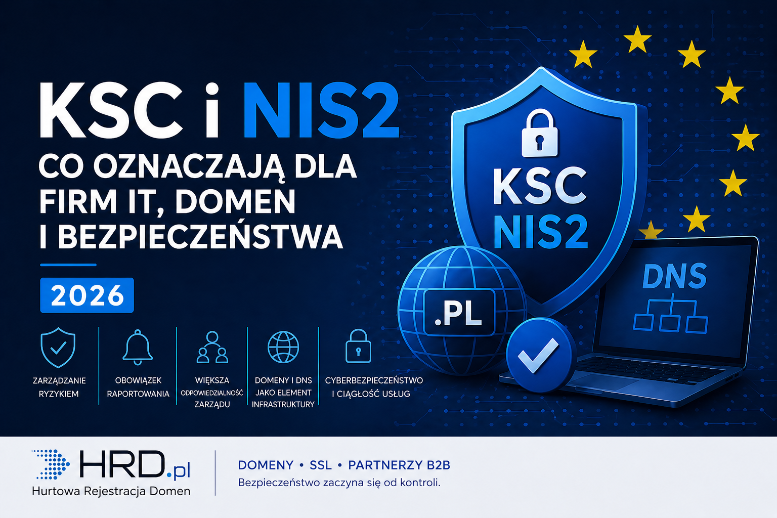 KSC i NIS2 a domeny i DNS – znaczenie w cyberbezpieczeństwie